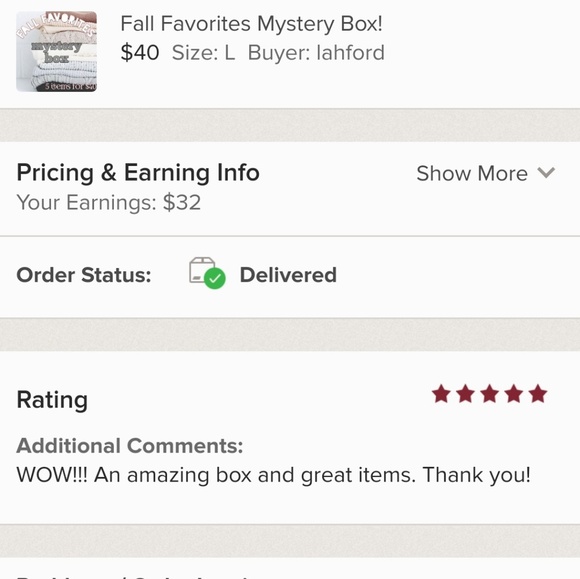 🍂🍁BACK FOR FALL! 250 5-⭐️ reviews!! Your Fall Favorites Mystery Box!🍂 - Picture 8 of 8